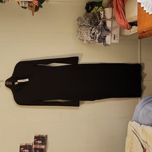NWT CAPELLA LONG BLACK DRESS
